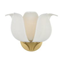 Savoy House 9-7164-1-322 - Elsie 1-Light Wall Sconce in Warm Brass by Breegan Jane