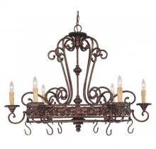 Savoy House - PPP 1P-50039-6-56 - Rowen 6 Light Pot Rack
