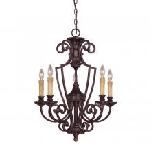 Savoy House - PPP 1P-50218-5-16 - Knight 5 Light Chandelier w/o Glass