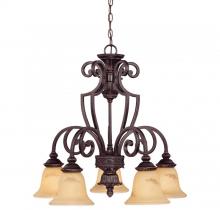 Savoy House - PPP 1P-50219-5-16 - Knight 5 Light Down Chandelier