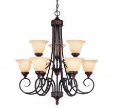 Savoy House - PPP 1P-5591-9-16 - Legend 9 Light Chandelier