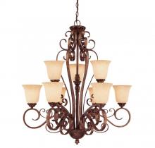 Savoy House - PPP 1P-872-9-56 - Rue De Ville 9 Light Chandelier