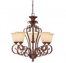 Savoy House - PPP 1P-886-5-56 - Rue De Ville 5 Light Chandelier