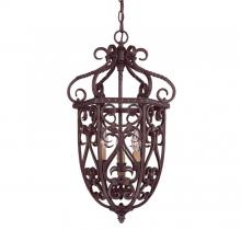 Savoy House - PPP 3P-8293-3-52 - Bellingham 14" 3 Light Cage Foyer