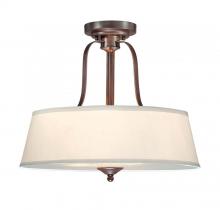 Savoy House - PPP 6P-2175-3-129 - Maremma 3 Light Semi Flush