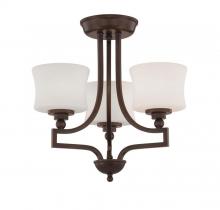 Savoy House - PPP 6P-7213-3-13 - Terrell 3 Light Semi Flush