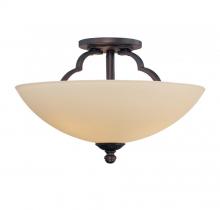 Savoy House - PPP 6P-964-3-13 - Marcelina 3 Light Semi Flush