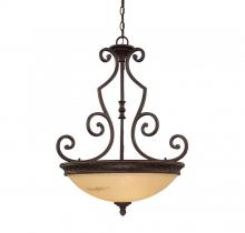 Savoy House - PPP 7P-50202-3-16 - Knight 3 Light Large Bowl Pendant