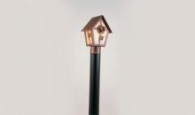 Hi-Lite MFG Co. H-1E-P-33-OPAL - 1-LIGHT POST MOUNT