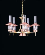 Hi-Lite MFG Co. H-235-D-14-CLR - 6-LIGHT CHANDELIER