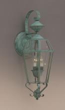 Hi-Lite MFG Co. H-756-B-01-FROST - 3-LIGHT OUTDOOR WALL SCONCE