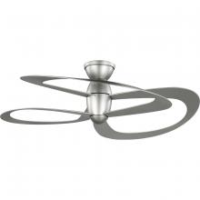 Progress P250063-152 - Willacy Collection 3-Blade Painted Nickel 48-Inch DC Motor Contemporary Ceiling Fan