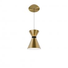 WAC US PD-57108-27-AB/BK - Pin Up Pendant Light