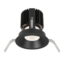 WAC US R4RD1T-FTWA-BK - Volta 4.5" Round Shallow Regressed Trim with LED Light Engine