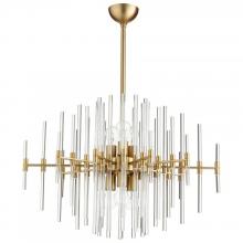 Cyan Designs 09225 - Quebec Pendant | Aged Brass  | Wide