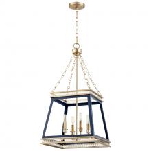 Cyan Designs 10904 - Gerard Pendant | Blue | Aged Brass