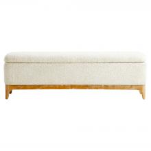 Cyan Designs 11380 - Diascia Bench | White|Cream