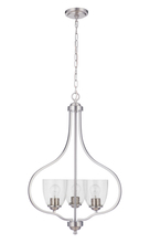 Craftmade 49933-BNK - Serene 3 Light Foyer in Brushed Polished Nickel