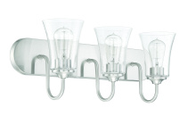 Craftmade 50403-BNK - 3 Light Vanity