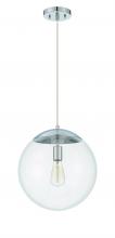Craftmade 56893-CH - 1 Light Large Pendant with Clear Glass