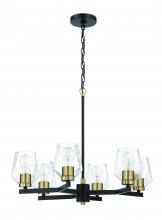 Craftmade 56926-FBSB - 6 Light Chandelier