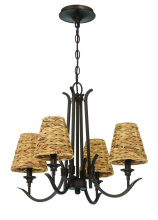 Craftmade 58324-ABZ - 4 Light Chandelier
