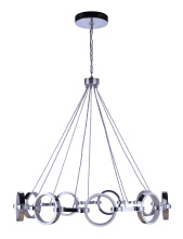 Craftmade 59329-CH-LED - 9 Ring LED Chandelier