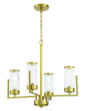 Craftmade 60124-SB - 4 Light Chandelier