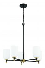 Craftmade 60325-FBSB - 5 Light Chandelier