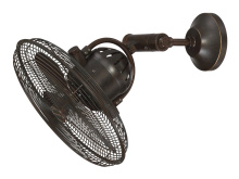 Craftmade BW414AG3 - 14" Rotating Cage Ceiling Fan w/Swivel Arm, Damp Rated