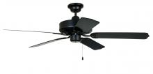 Craftmade END52MBK5P - 52" Ceiling Fan w/Blades, Wet Rated