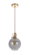 Craftmade P830VB1 - State House 11.58" 1 Light Mini Pendant in Vintage Brass