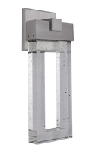 Craftmade ZA1124-SA-LED - Cantrell 17.5" Outdoor LED Wall Lantern in Satin Aluminum