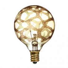 Bulbrite 144026 - 40W G16 AMBER MARBLE E12 120V