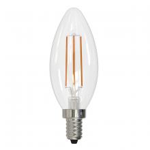 Bulbrite 776756 - 4W LED B11 2700K FILAMENT E12 FULLY COMPATIBLE DIMMING JA8