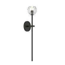 Crystorama ARA-10261-MK - Aragon 4.5'' LED Matte Black Sconce