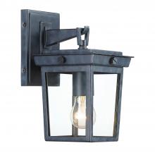 Crystorama BEL-A8061-GE - Belmont 6.5'' Graphite Outdoor Sconce