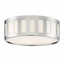 Crystorama KEN-2203-PN - Kendal 14'' Polished Nickel Flush Mount