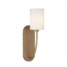 Crystorama PRE-461-VG-WD - Preston 4.75'' Vibrant Gold Sconce