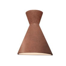 Justice Design Group CER-3100W-ANTC - Retro LED Outdoor Wall Sconce - Closed Top