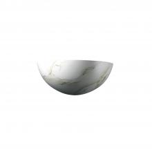 Justice Design Group CER-1300-SLHY - Small Quarter Sphere
