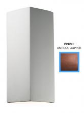 Justice Design Group CER-5145-ANTC - ADA Peaked Rectangle
