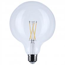 Satco Products Inc. S12486 - 6 Watt G40 LED; Medium Base; Clear; 5000K CCT; 120 Volt