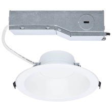 Satco Products Inc. S13511 - 24 Watt Commercial LED Downlight; 6 in.; Remote Driver; Watt and Color Selectable; 120-347 Volt