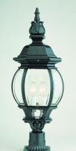 Trans Globe 4062 BK - 4LT LRG POST MOUNT-OUTD-BEVELE