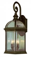 Trans Globe 44182 BK - 4LT WALL-LG-OUTD-BVLD GLS