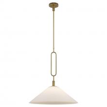 Trans Globe PND-2255 AG - 1LT 21.5" PENDANT GEOMETRIC-AG