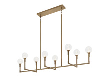 Matteo Lighting C64808AGCL - Candlestix Chandelier
