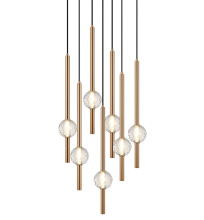 Matteo Lighting C68907AG - WINDCHIMER Pendant