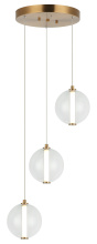 Matteo Lighting C69603AGCL - BELANGE Pendant